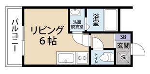 ホークヒルズ東山手の物件間取画像